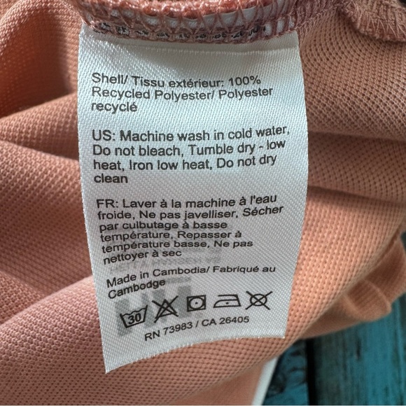 Helly Hansen Peach Women's Polo Shirt Size 2XL Collared - Picture 12 of 12